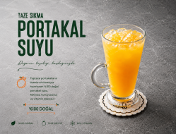 Portakal Suyu %100
