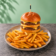 A'made Double Burger
